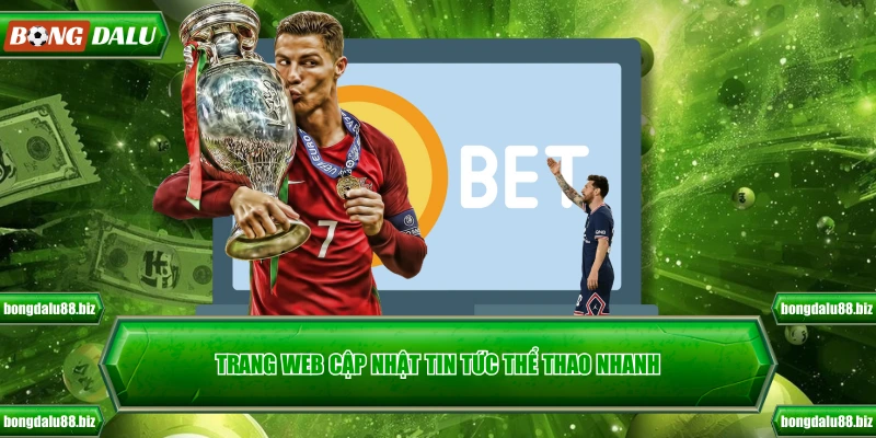 Trang web cập nhật tin tức thể thao nhanh